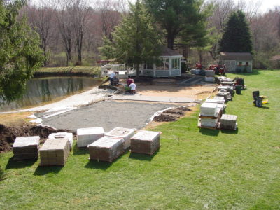 Goodwill patio construction 003